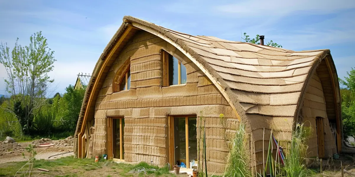 Construction de maison en paille